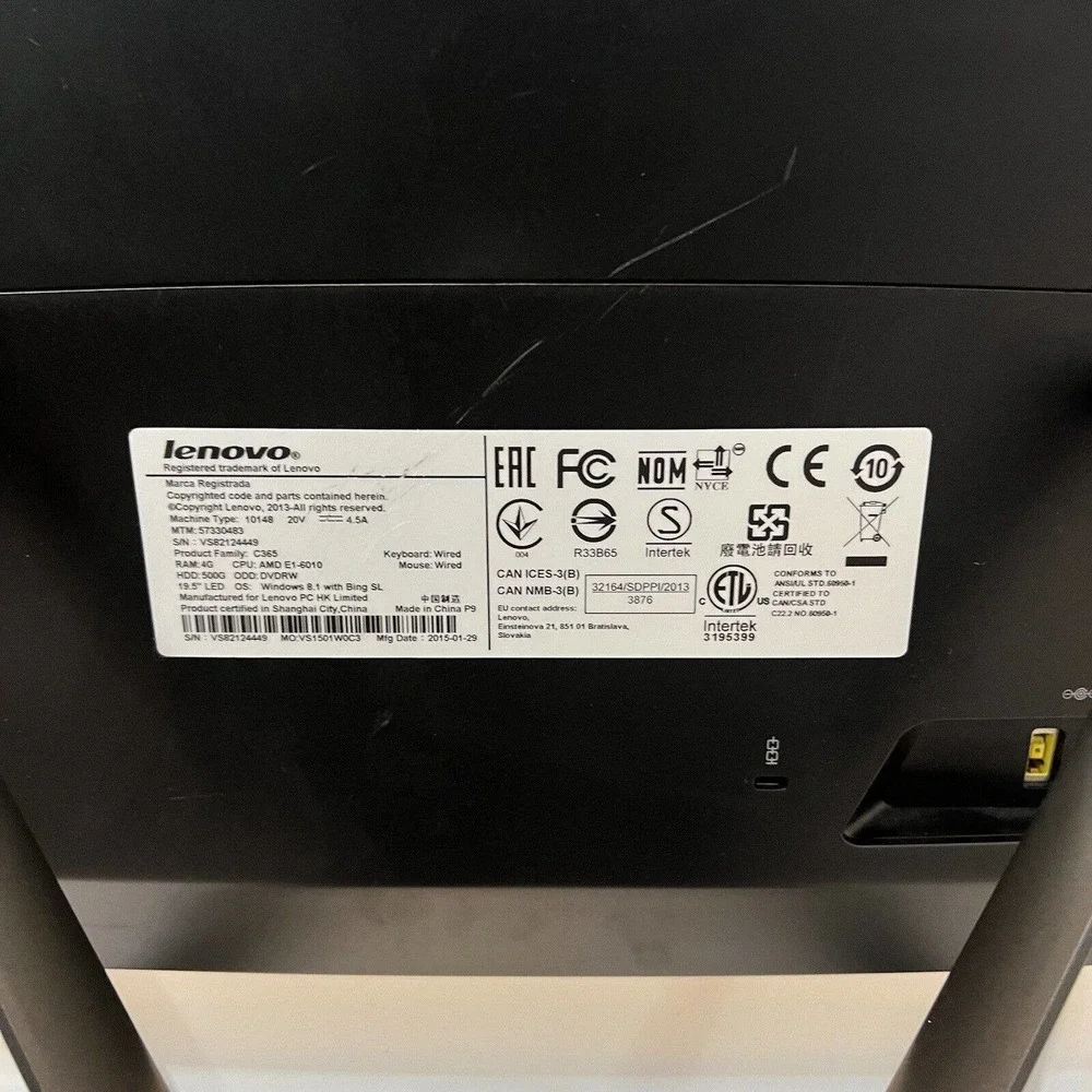 Lenovo C365 19.5